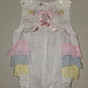 Adorable Ruffled Baby Romper